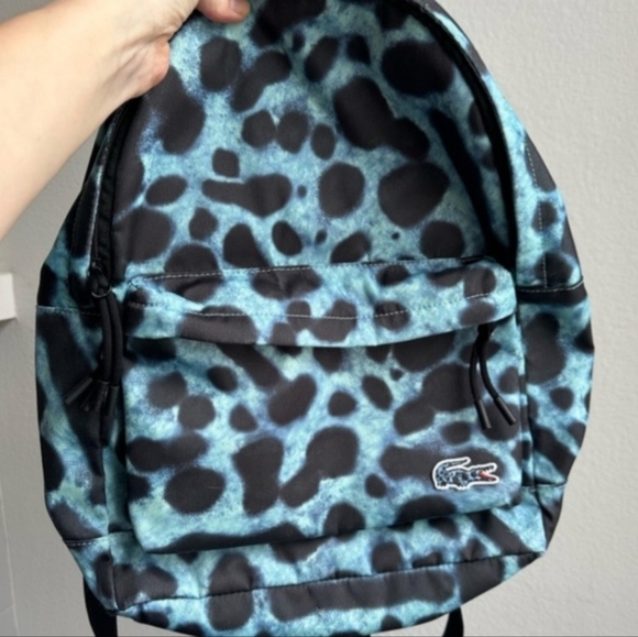 Rare Lacoste find! Maxamilist trippy big cat French Street wear. Lacostexnatgeo